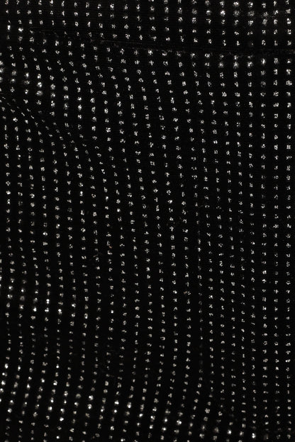 Ensley Velvet Shimmer Pant - Black