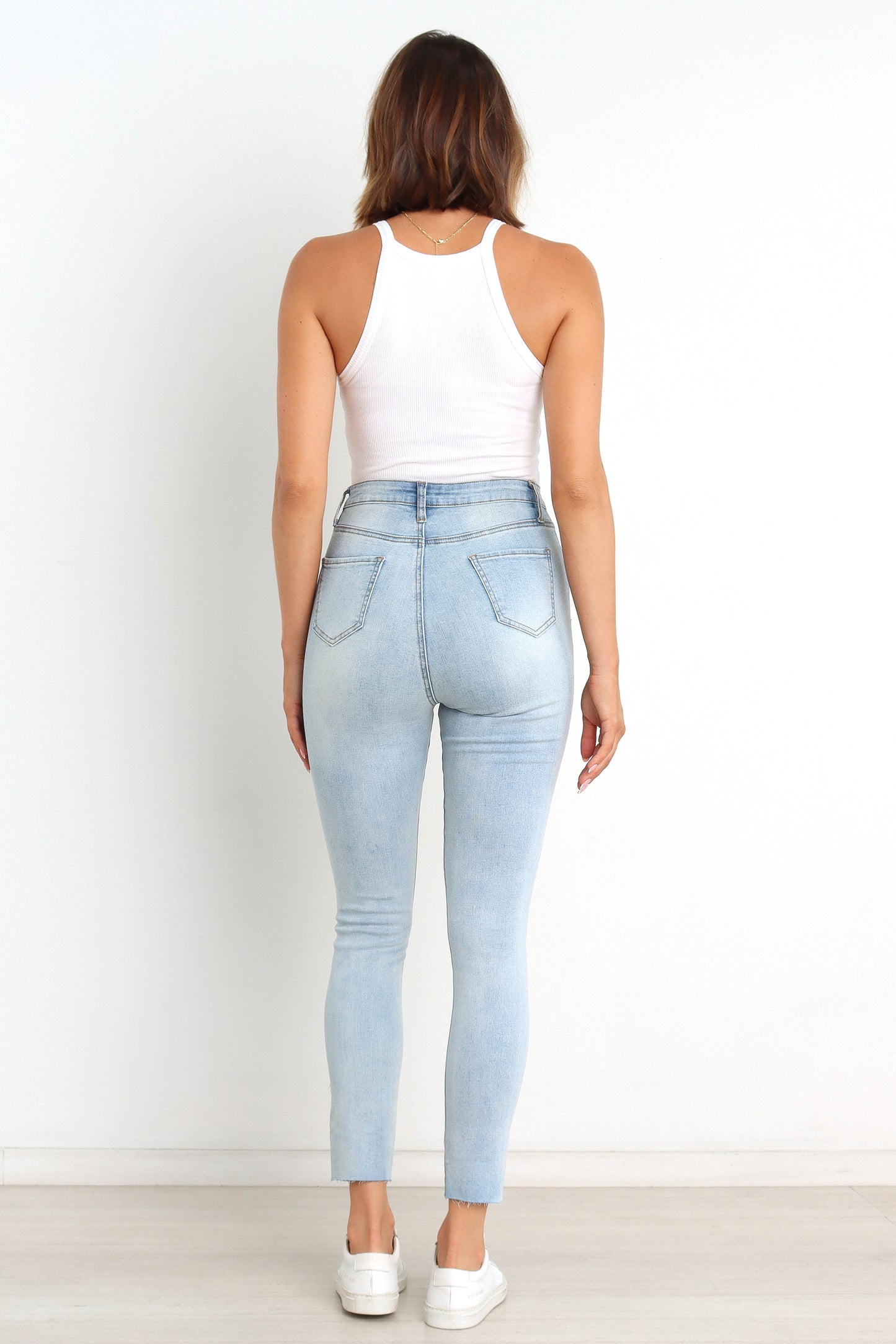 Hadie Jeans - Light Blue Wash