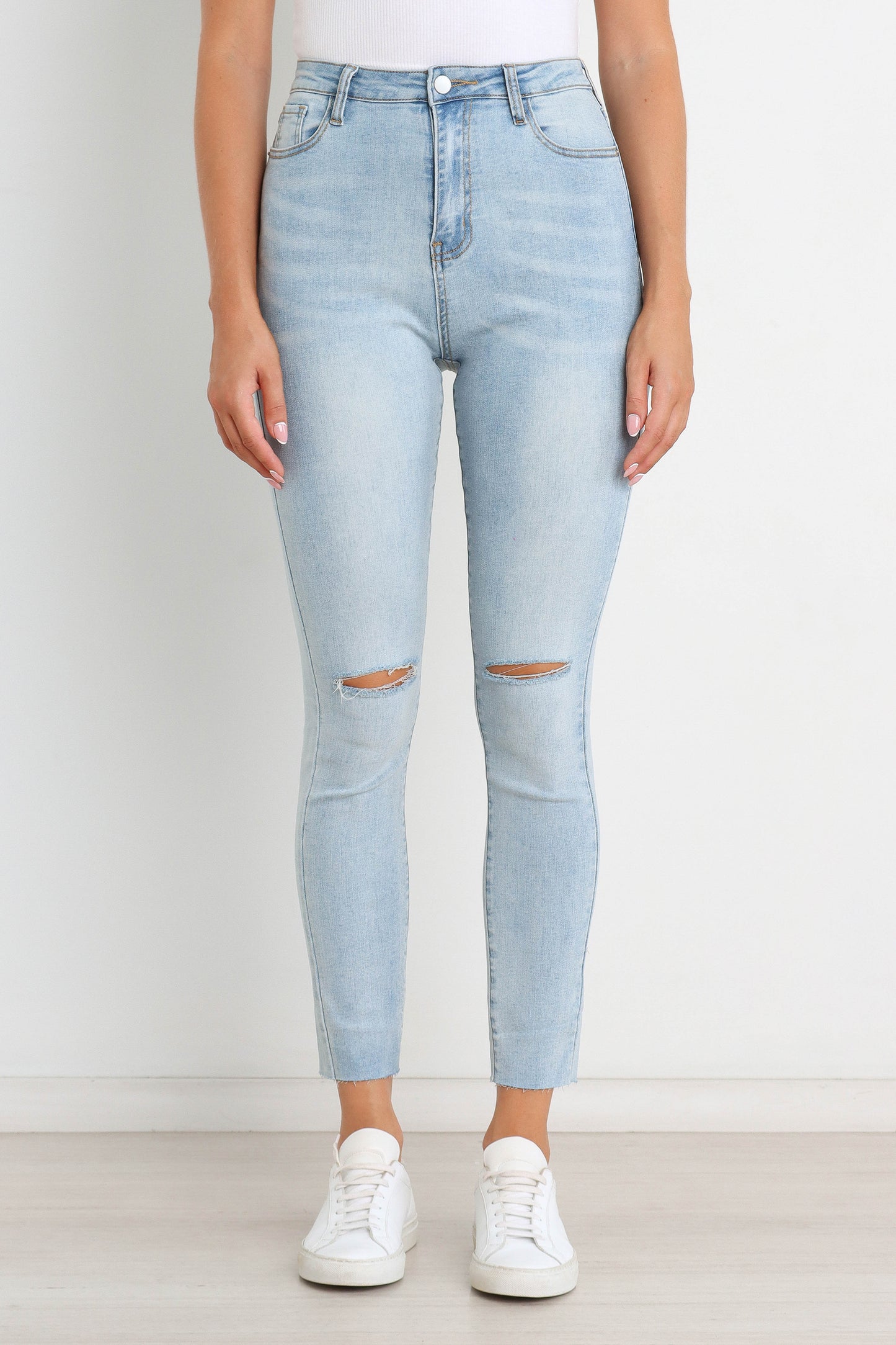 Hadie Jeans - Light Blue Wash