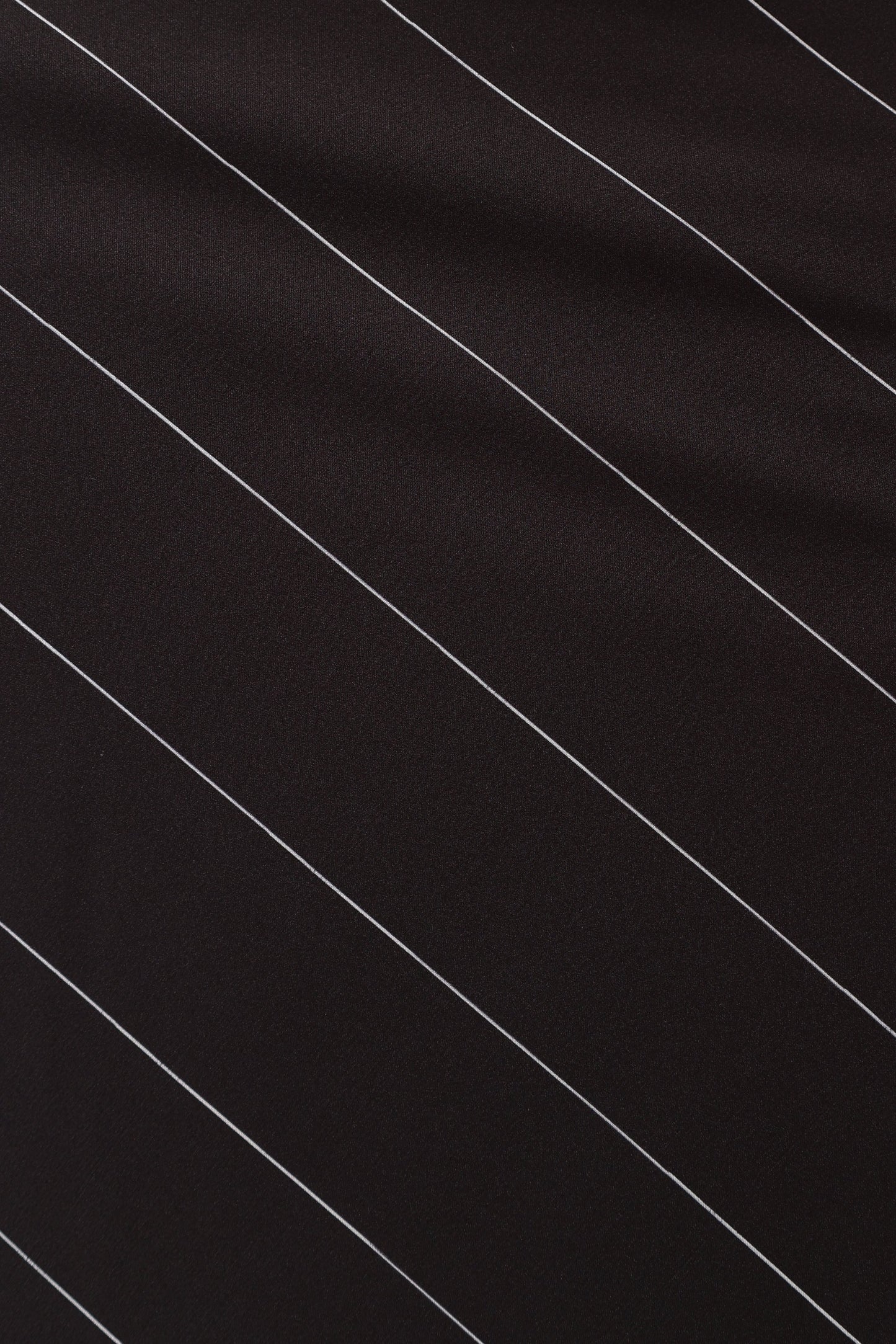 Heidi Stripe Slip Skirt - Black White Stripe