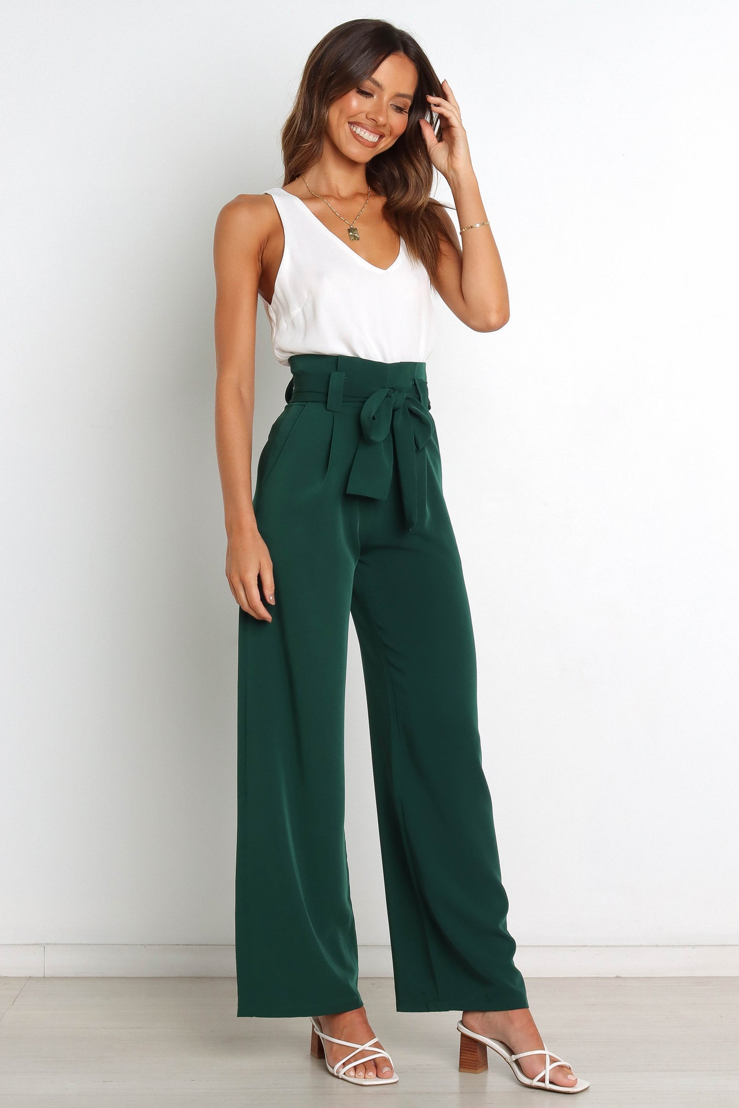 Kieran Pants - Emerald Green