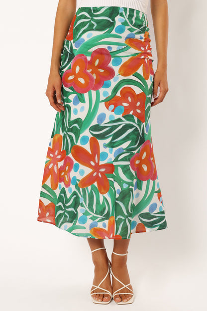 Lenny Midi Skirt - Kauai