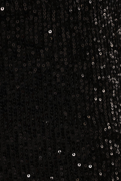 Lilianna Sequin Flare Pant - Black