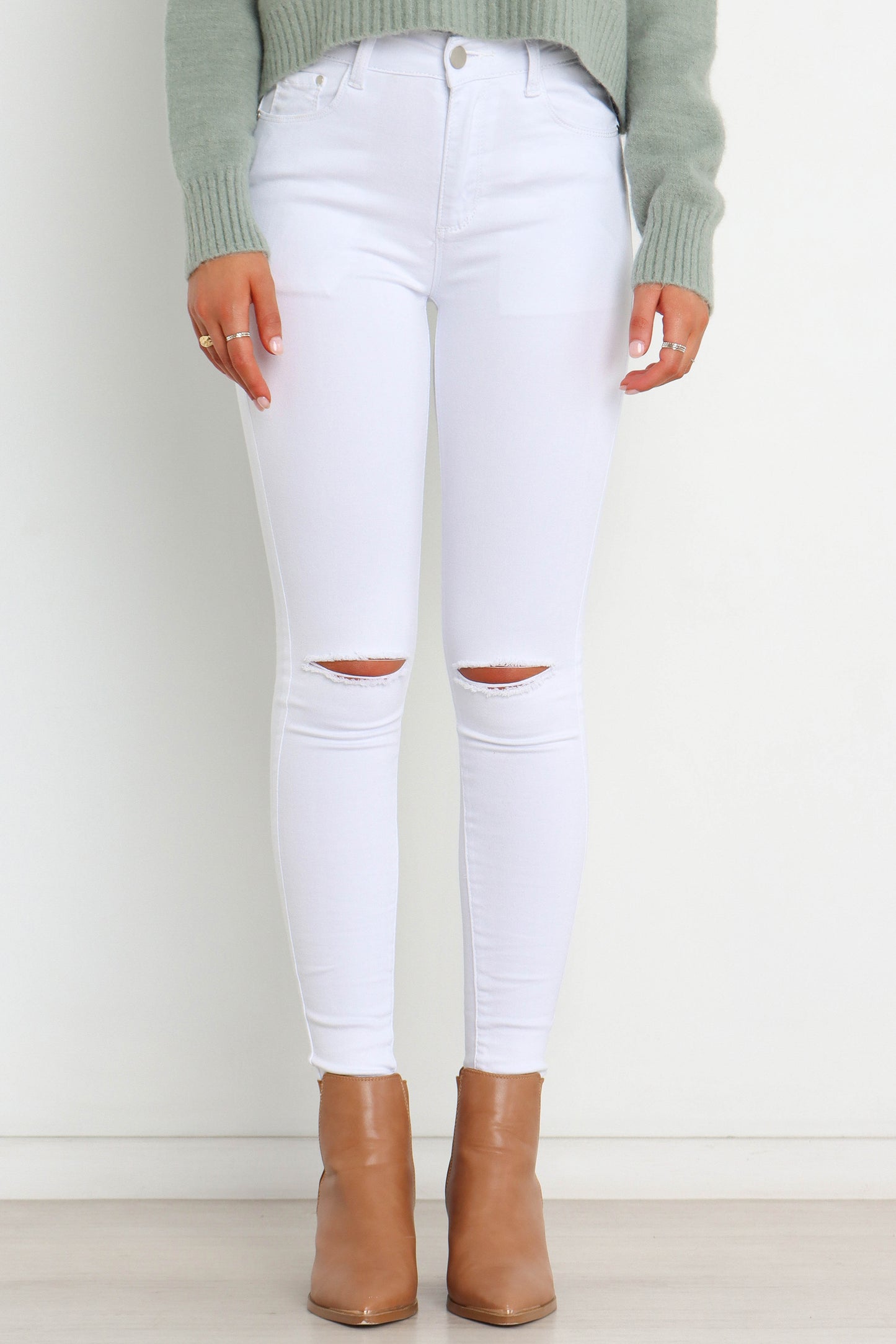 Lottie Jeans - White Wash