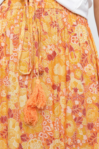 Nyasa Skirt - Orange