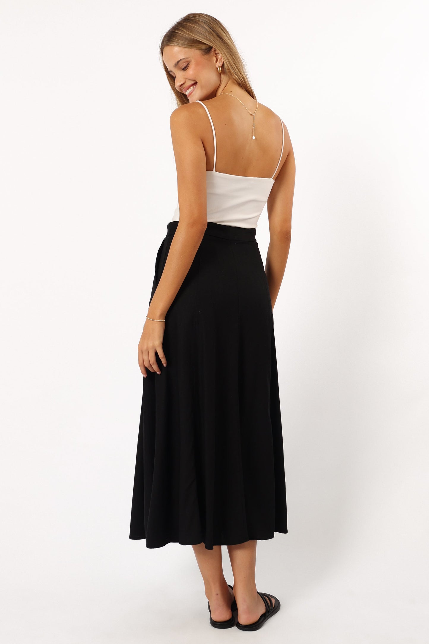 Odetta Maxi Skirt - Black