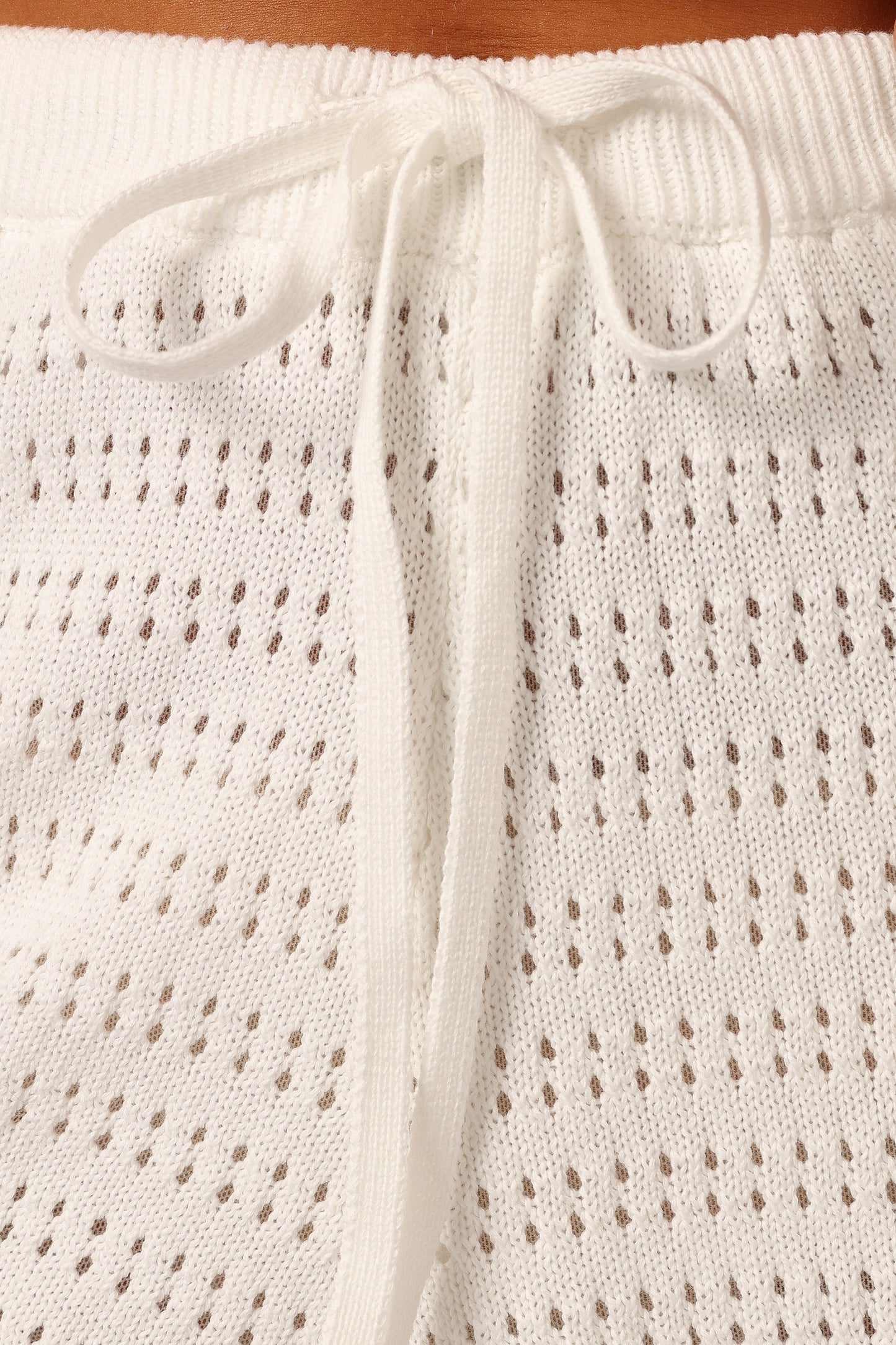 Ryleigh Knit Short - White