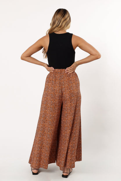 Selby Pant - Leopard Print