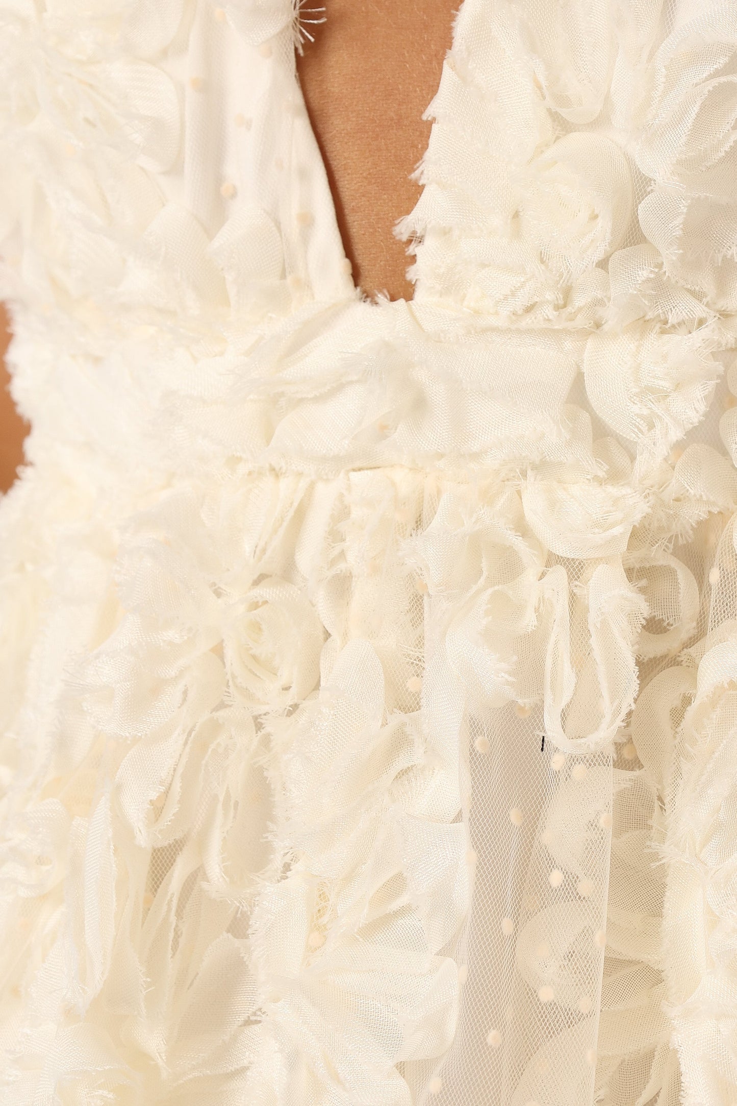 Atti Mini Dress - Cream