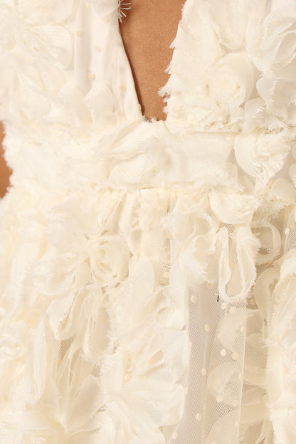 Atti Mini Dress - Cream