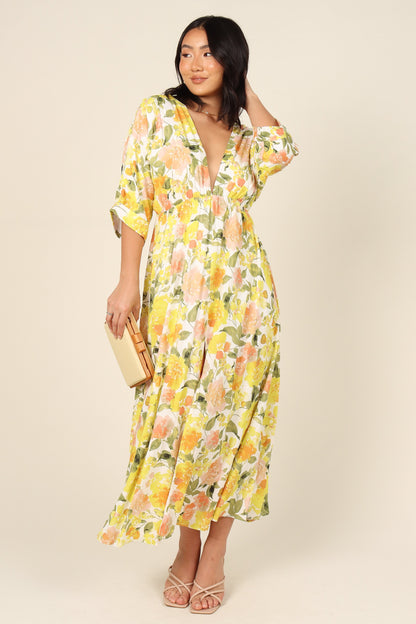 Bayview Dress - Yellow