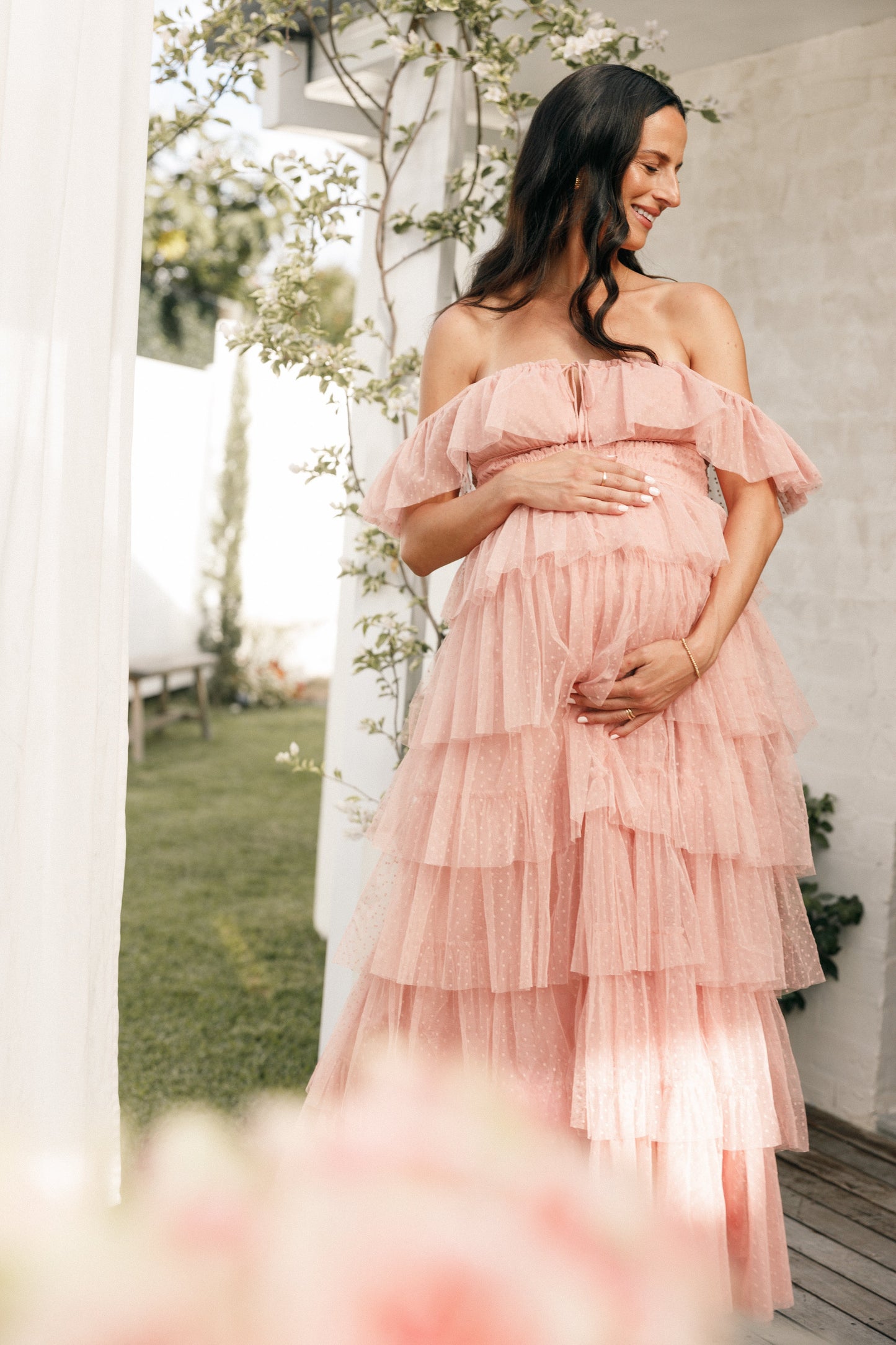 Belle Maxi Dress - Blush