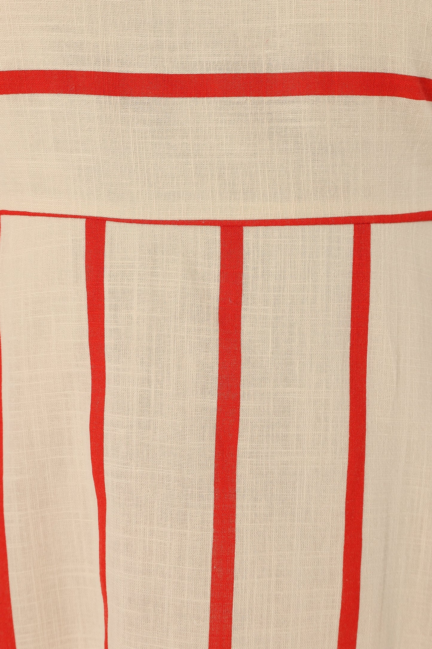 Brea Maxi Dress - Cream Stripe