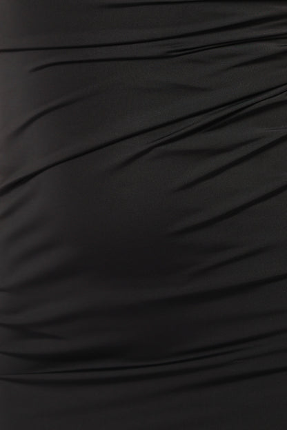 Brixley Strapless Maxi Dress - Black