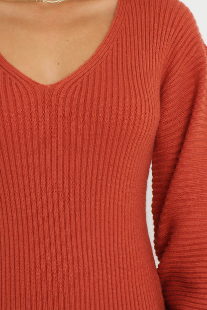 Caledonia Dress - Rust