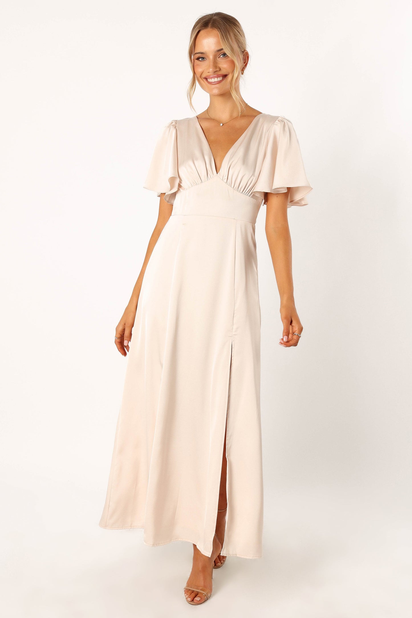 Casper Maxi Dress - Pearl