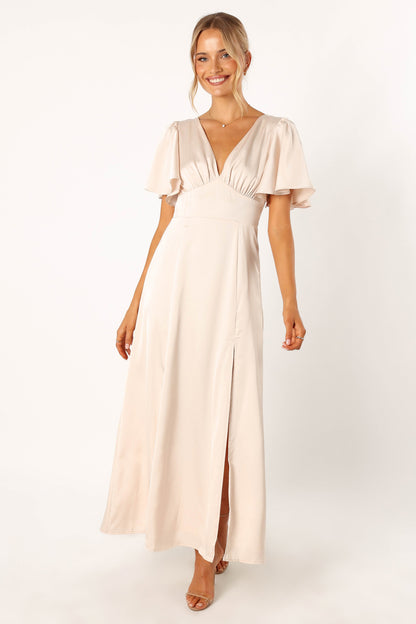 Casper Maxi Dress - Pearl