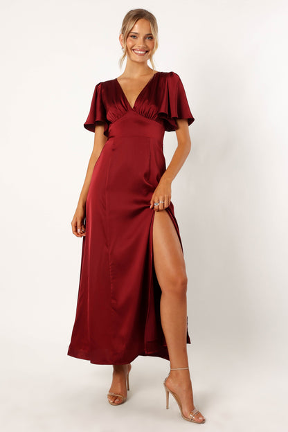 Casper Maxi Dress - Wine