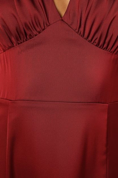 Casper Maxi Dress - Wine