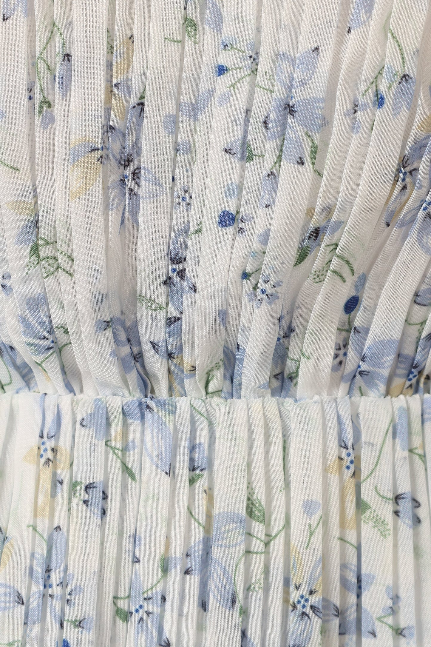 Cayson Midi Ruffle Dress - Cream Lavender