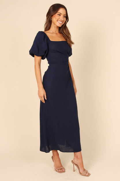 Chloe Cut Out Dress - Navy