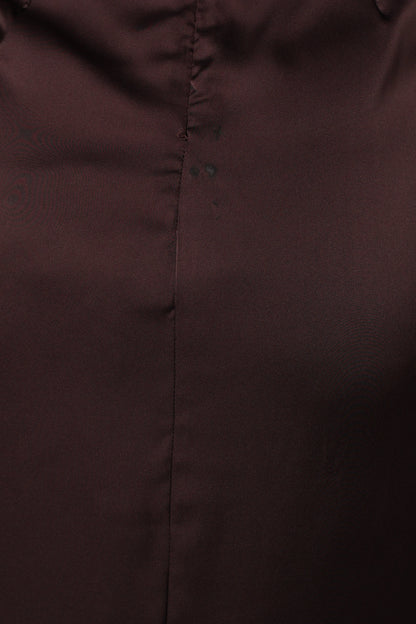 Dina Midi Dress - Black Coffee