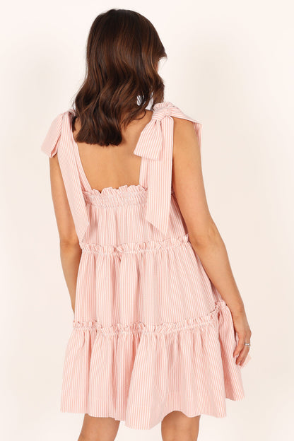Doria Mini Dress - Pink