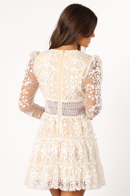 Fern Mini Dress - White