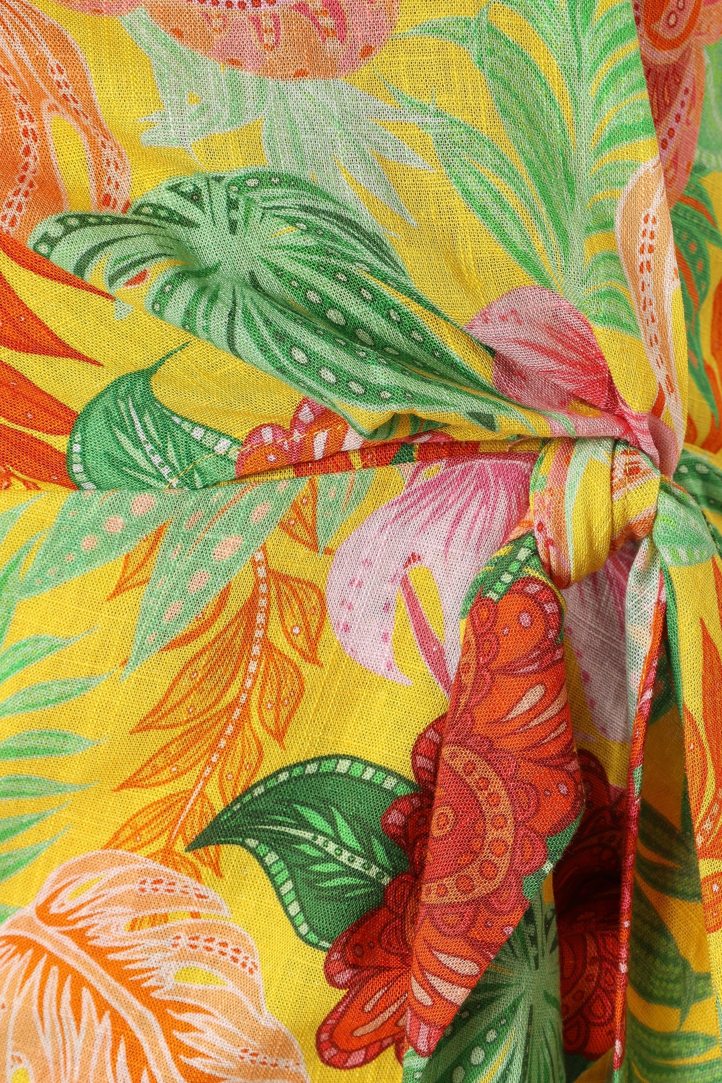 Kalena Halterneck Mini Dress - Leilani Print