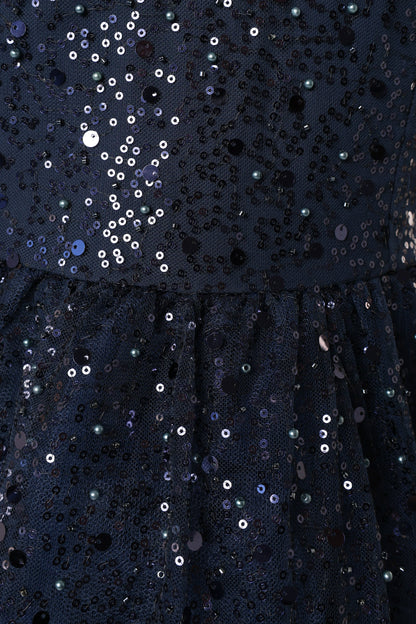 Karina Mini Dress - Navy