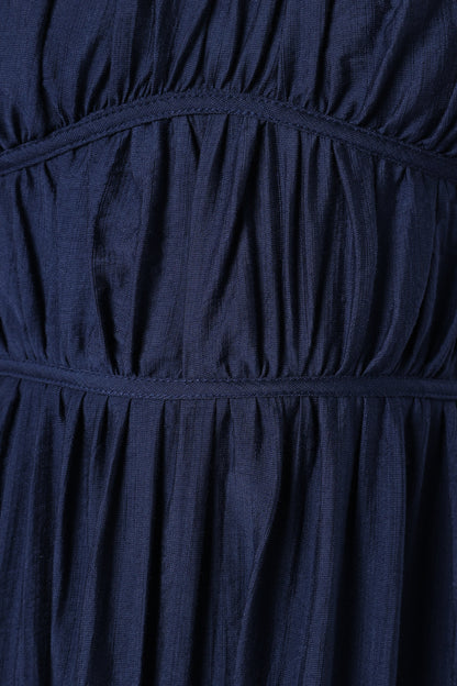 Kelani Luxi Midi Dress - Navy