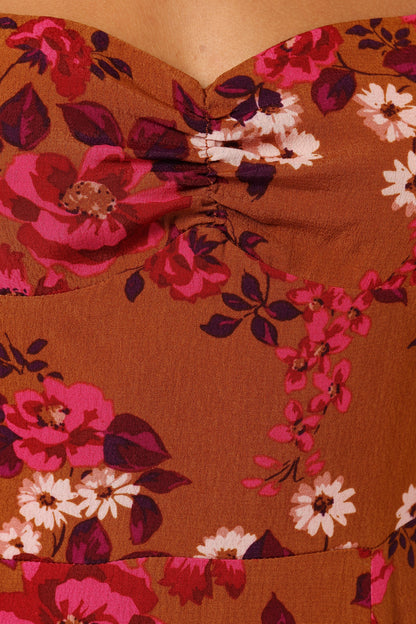 Kirby Midi Dress - Vintage Garden