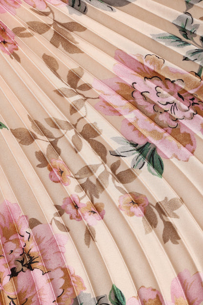 Kleo One Shoulder Maxi Dress - Pink Floral