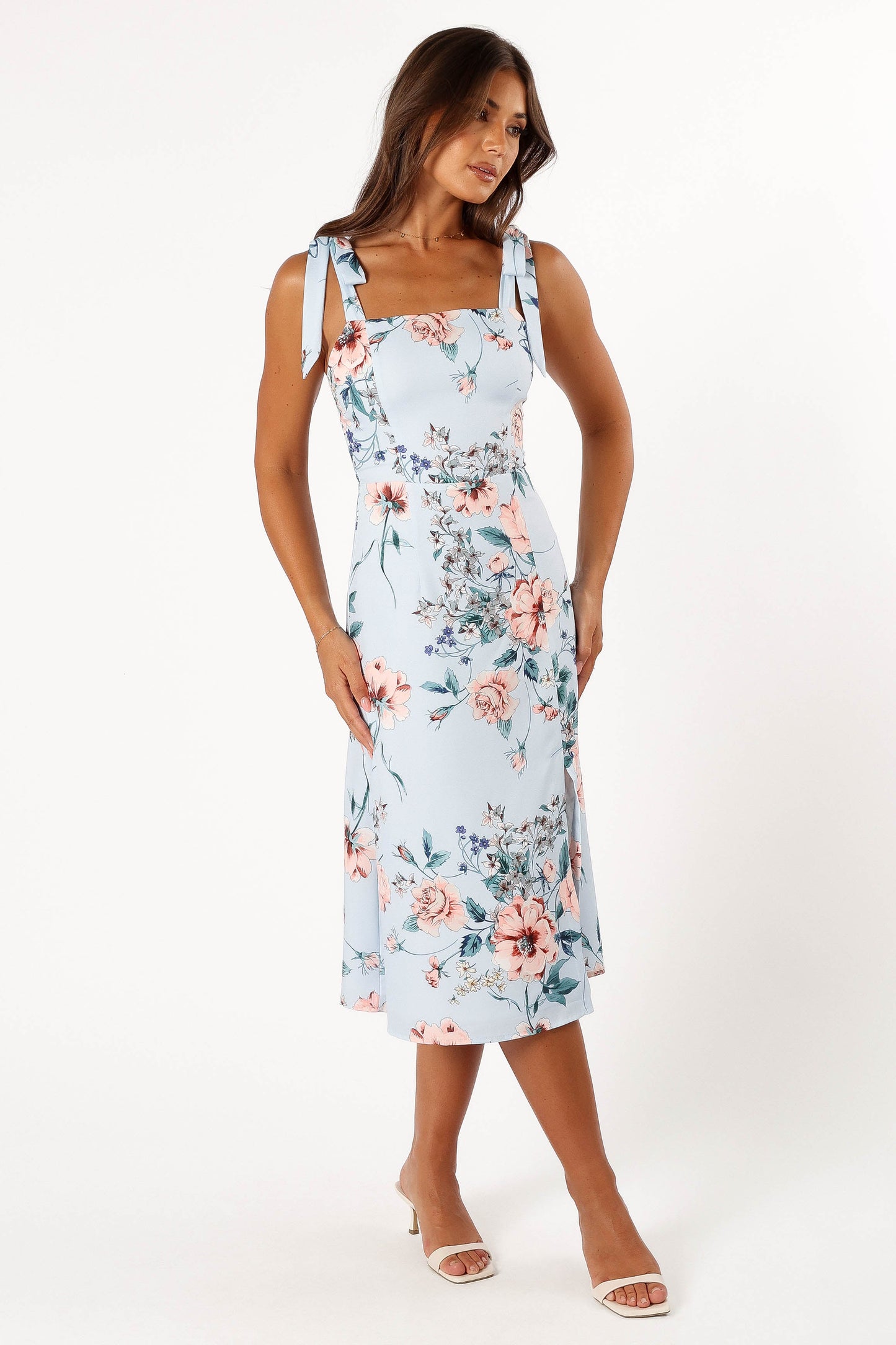 Laurel Dress - Blue Floral