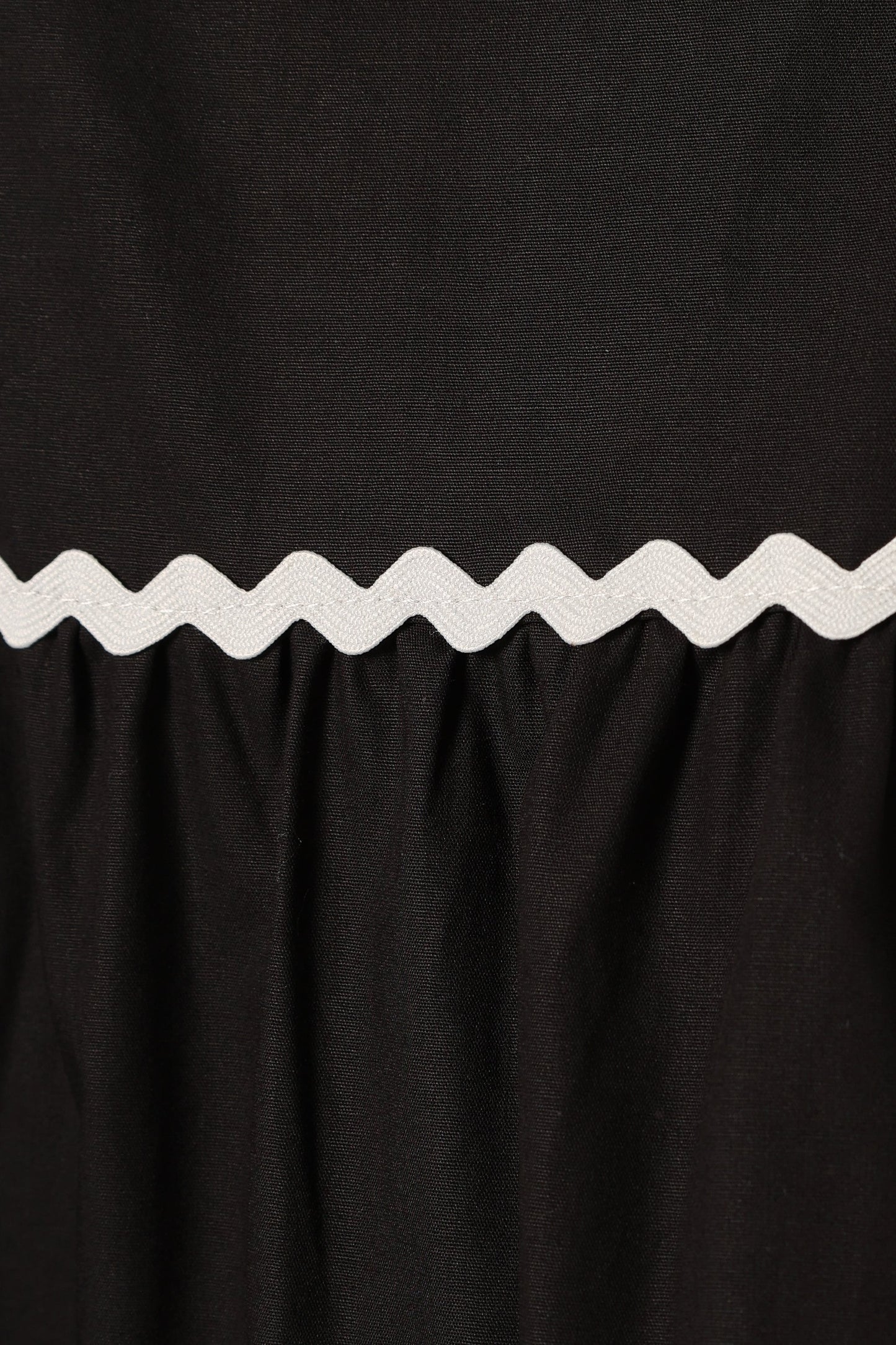 Loella Tiered Midi Dress - Black