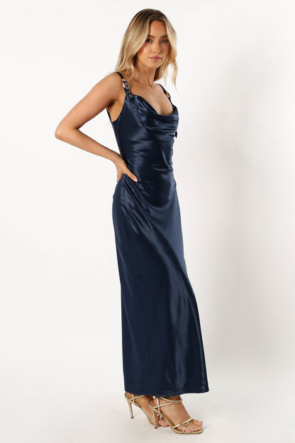 Loxana Midi Dress - Midnight
