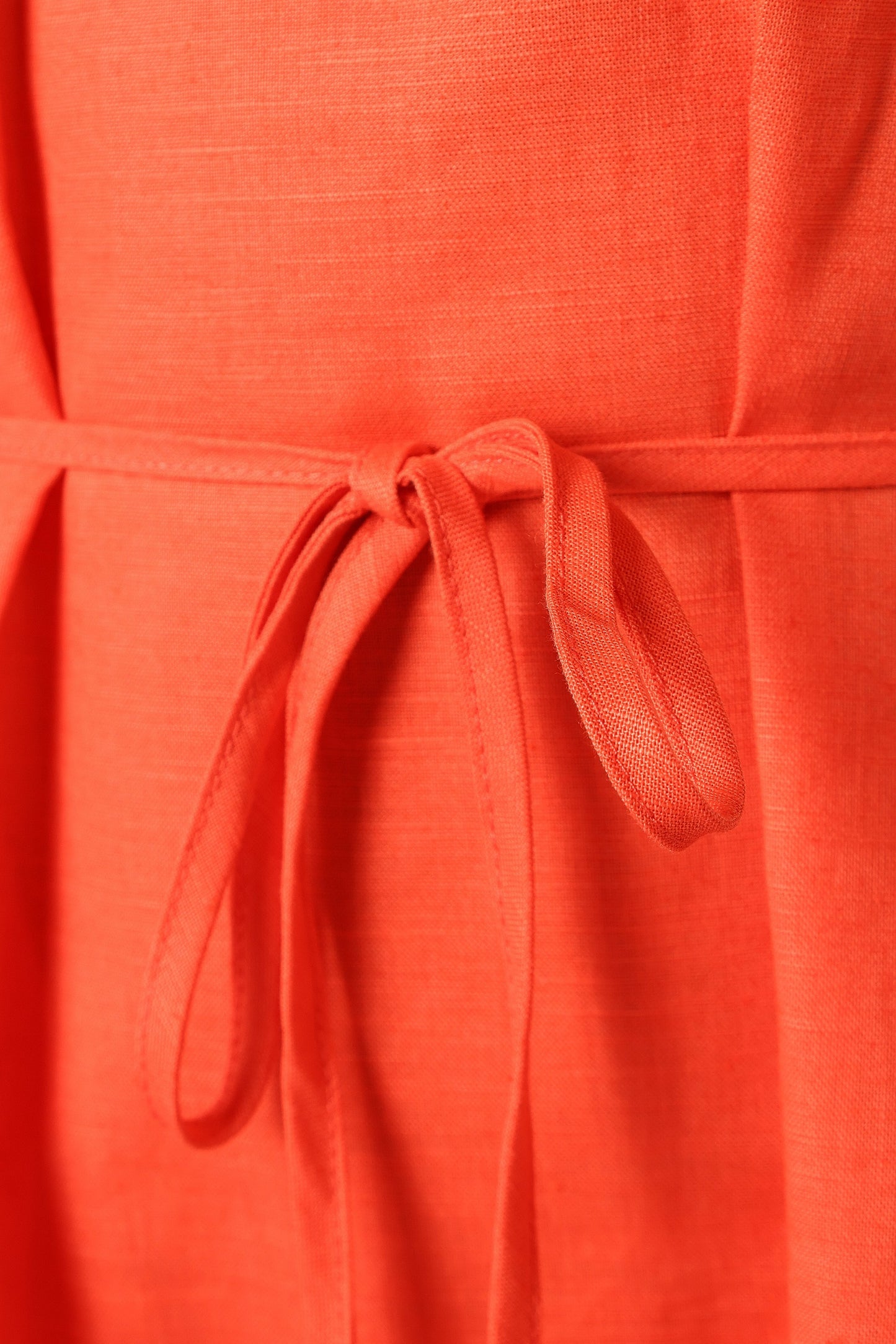 Nadine Halterneck Midi Dress - Coral
