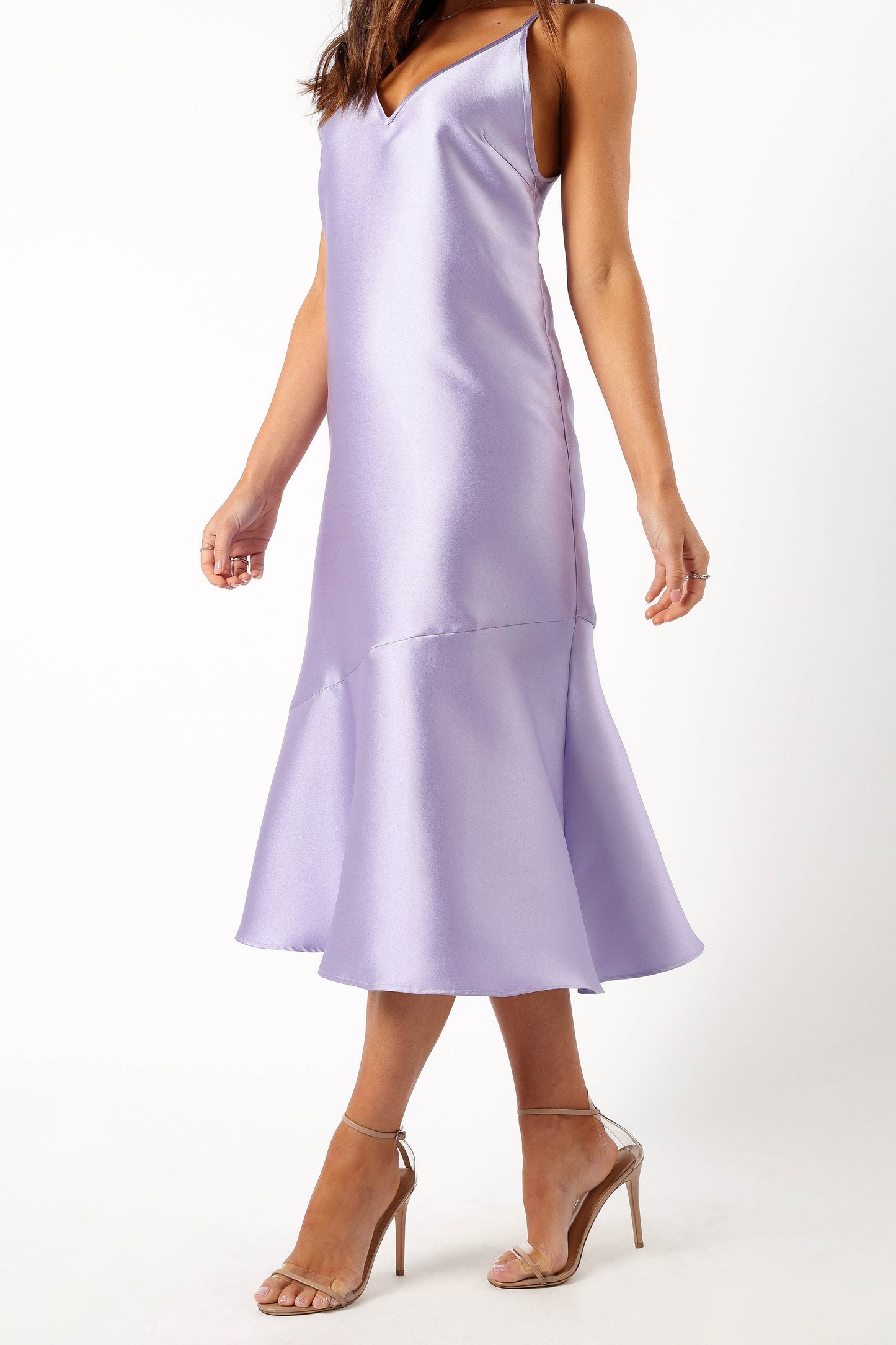 Novan Midi Dress - Lavender