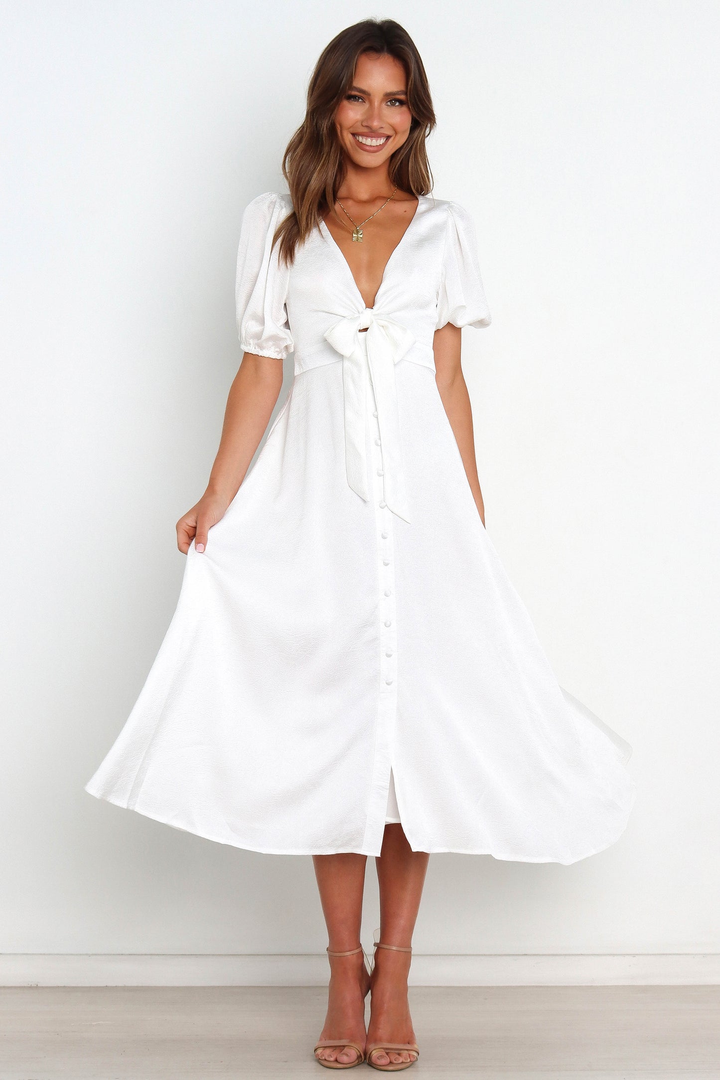 Piper Dress - White