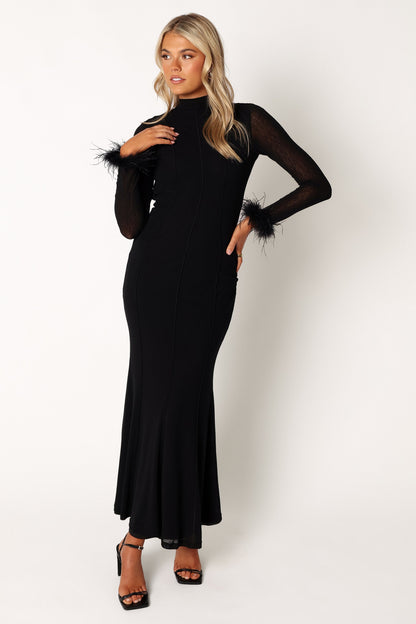 Ramoni Maxi Dress - Black