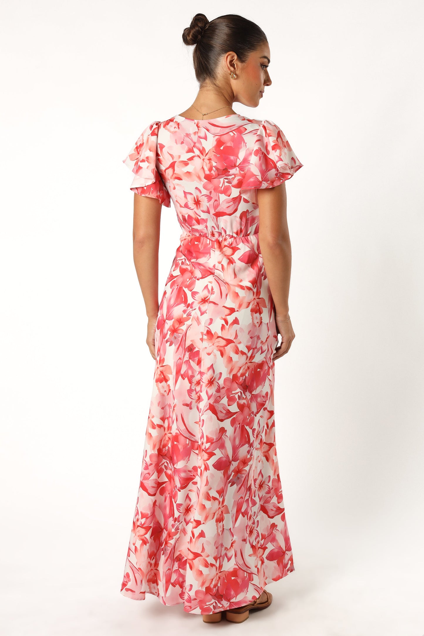 Ramsey Maxi Dress - Red Floral