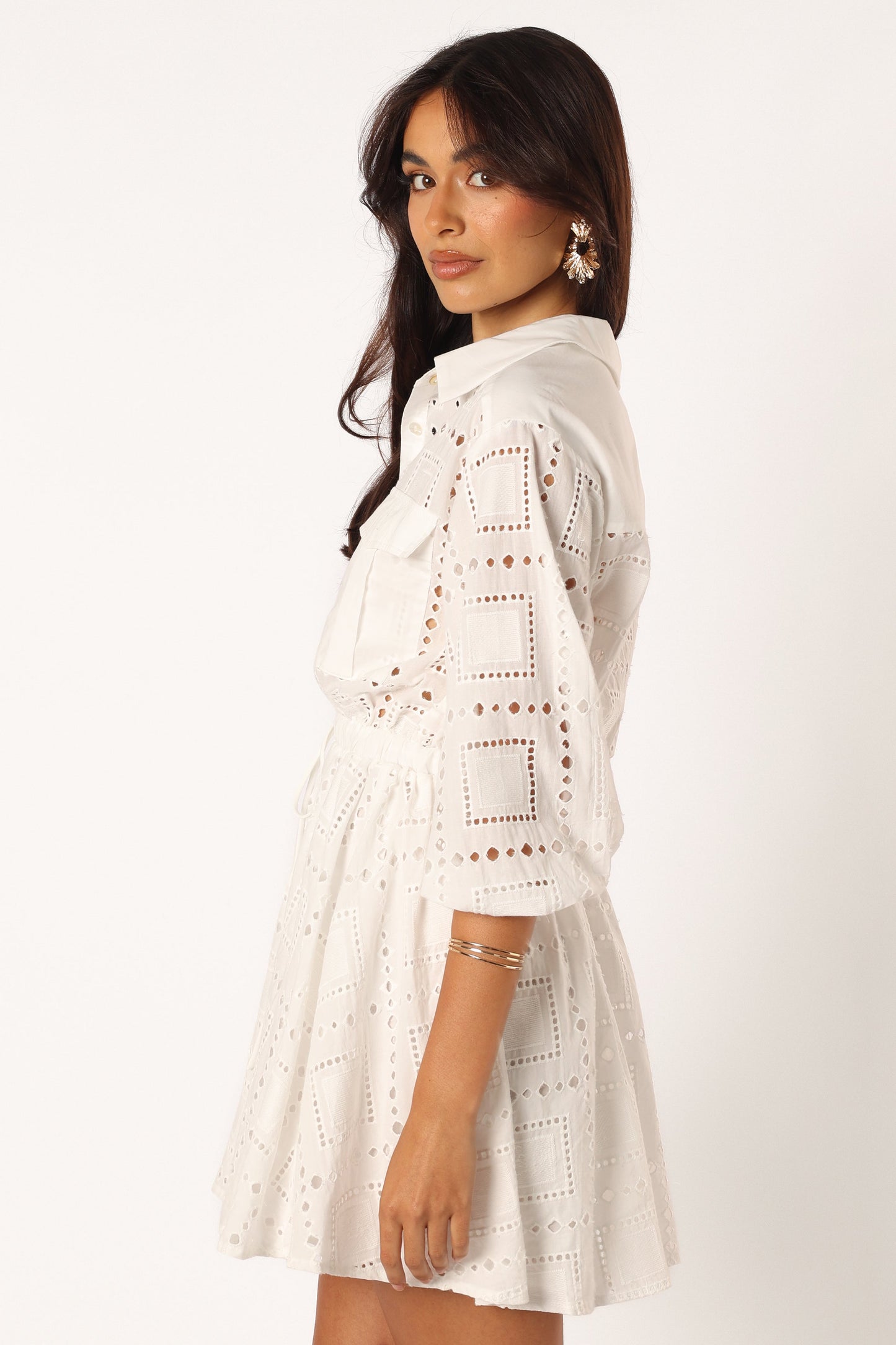 Renn Mini Dress - White