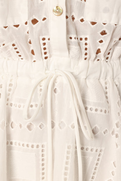 Renn Mini Dress - White
