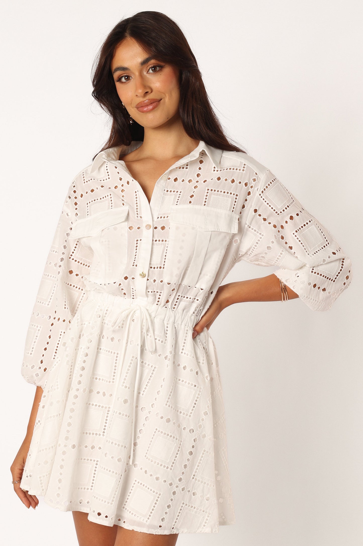 Renn Mini Dress - White