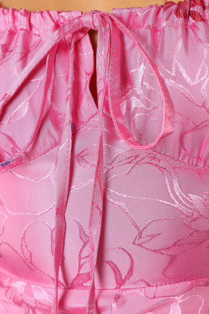 Rosa Midi Dress - Pink