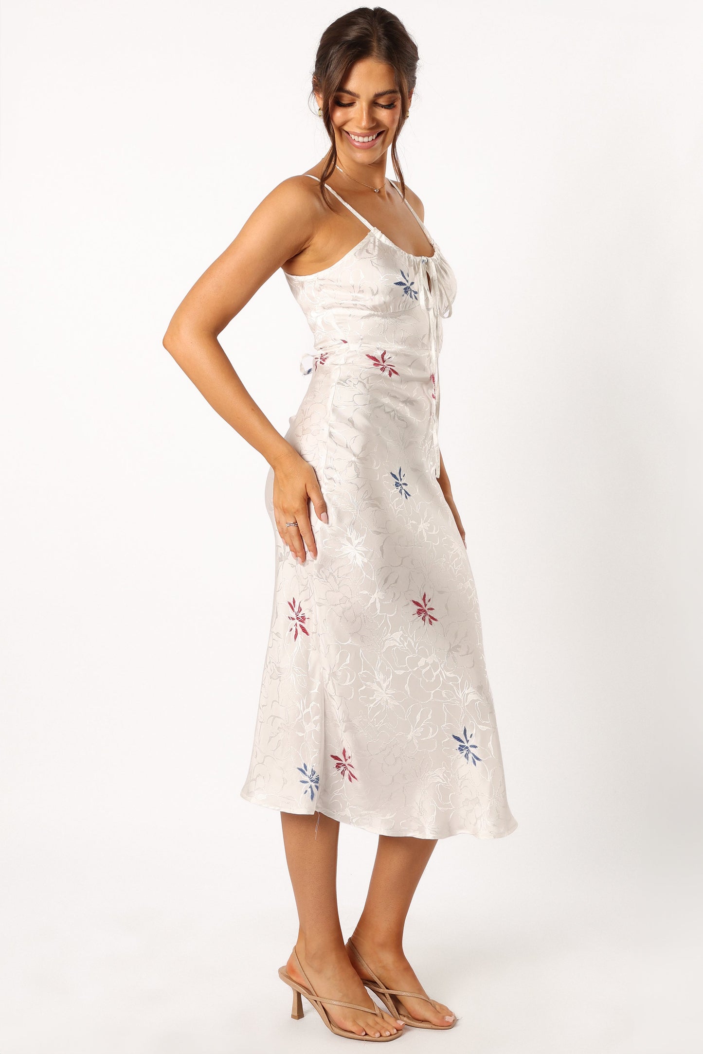 Rosa Midi Dress - White