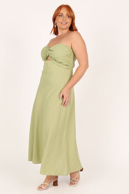 Rosetta Dress - Olive