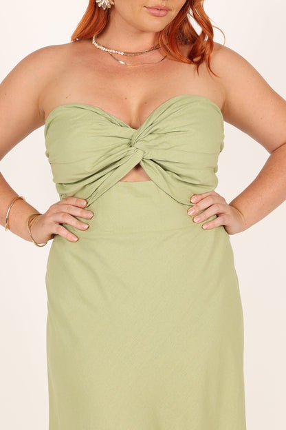 Rosetta Dress - Olive