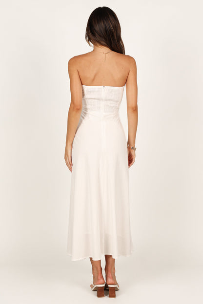 Rosetta Dress - White