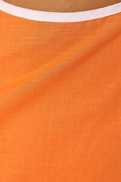 Samara Mini Dress - Orange